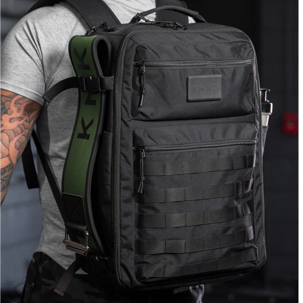 Black GYM Backpack: KNKG